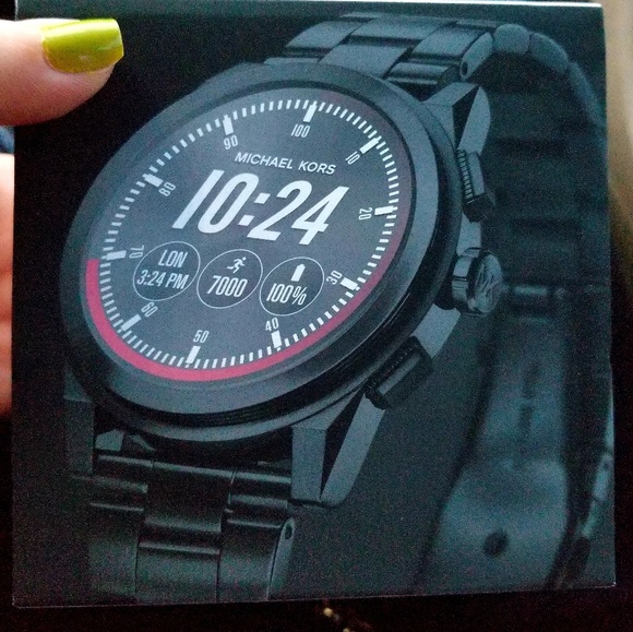 michael kors mens touch screen watch